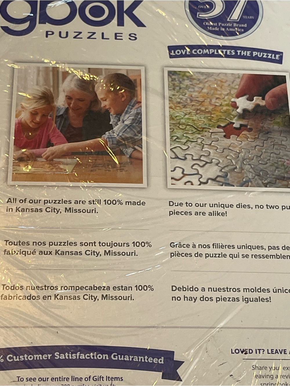 Springbok 1000 piece puzzle - Picture 10 of 12